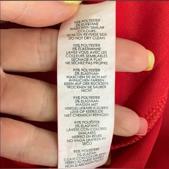 Red Boohoo Night Off Shoulder Midi Dress - Picture 11 of 11